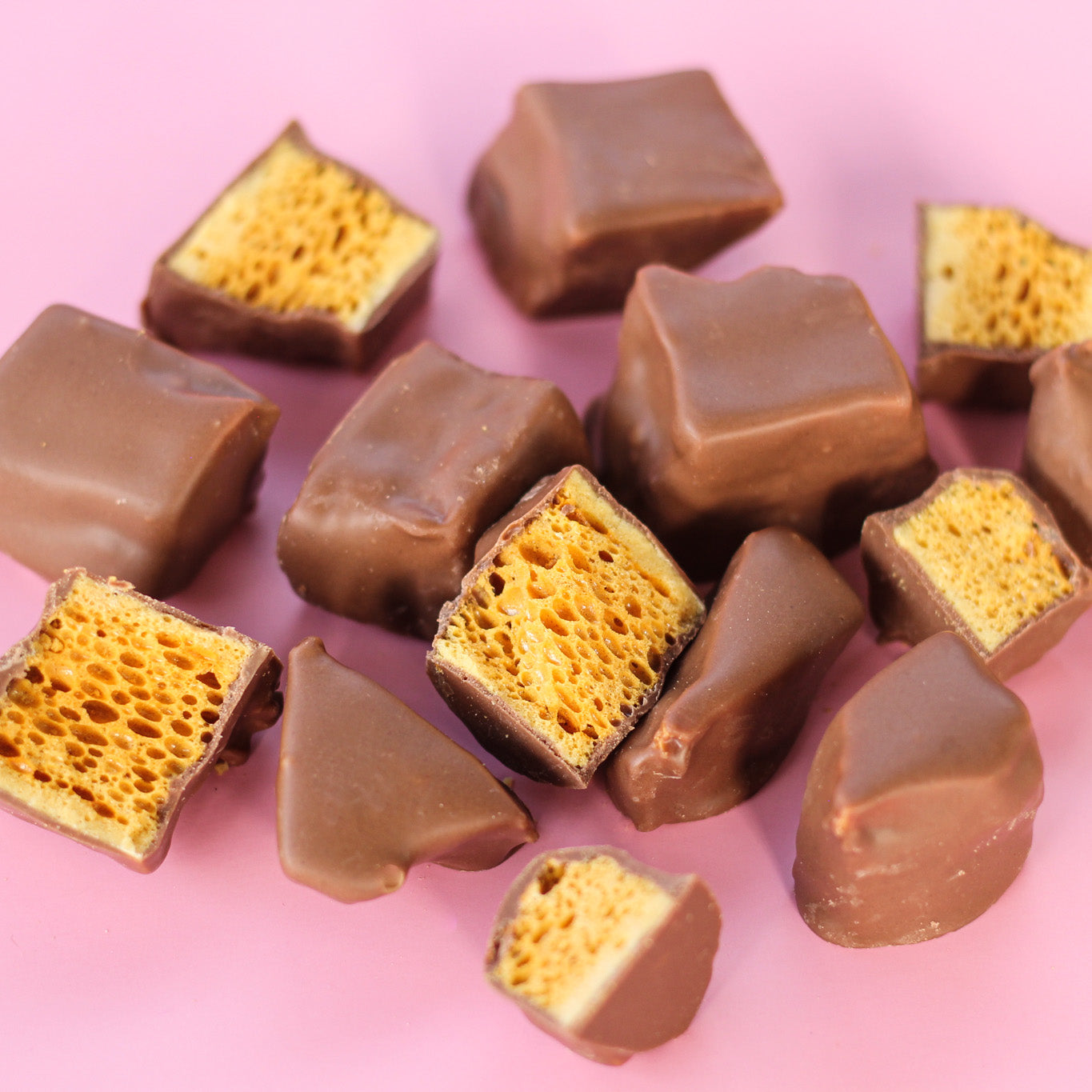 Milk Chocolate Sponge Toffee